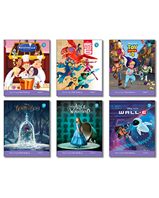 【セット販売】ピアソン イングリッシュキッズリーダーズレベ　ル2 (YL0.6) Disney ディズニー 絵本 Kids Readers Level2 Pack 6冊と