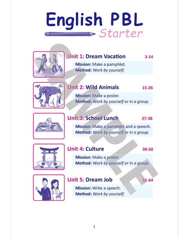 ENGLISH PBL Starter