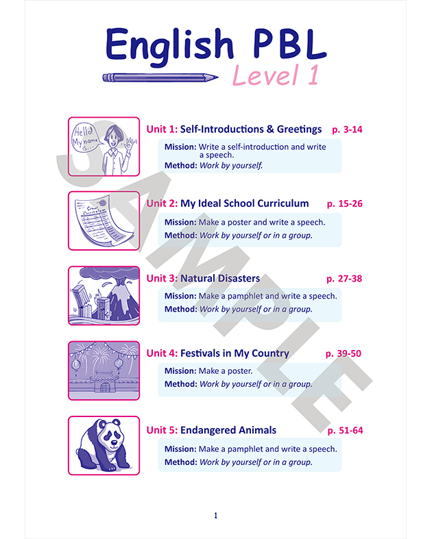 ENGLISH PBL Level 1