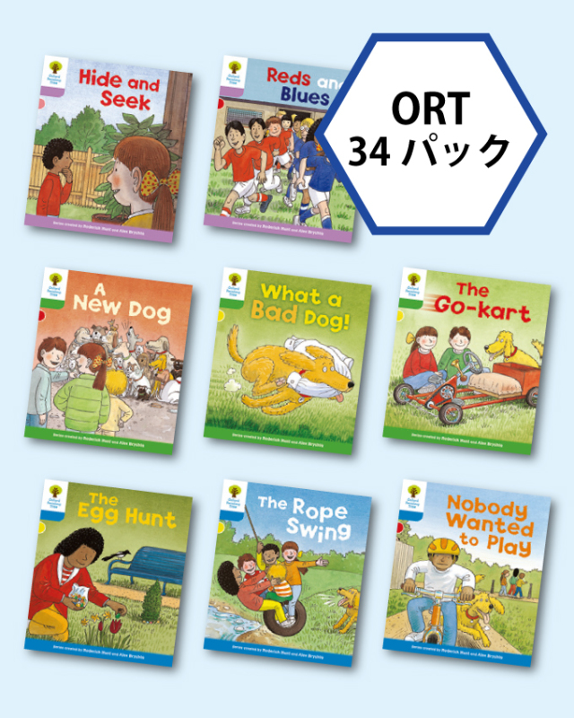 オックスフォード・リーディング・ツリー(ORT) レベル1+セット (全4