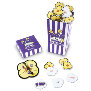 POP GAMES: POP FOR WORD FAMILIES (LER8470)