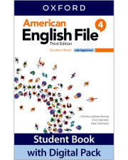 AMERICAN ENGLISH FILE (3/E) 4: Student Book w/Digital Pack