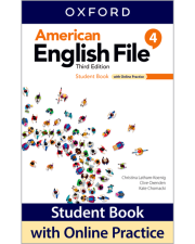 AMERICAN ENGLISH FILE (3/E) 4: Student Book w/Online Practice