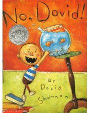 KM008: NO, DAVID!  『だめよ、デイビッド』 (大型絵本)