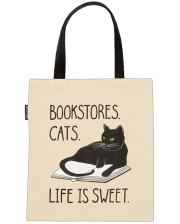 BOOKSTORE CATS(TOTE-1058)
