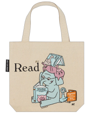 ELEPHANT & PIGGIE READ MINI(TOTE-5001)