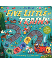 FIVE LITTLE TRAINS(BOARD)