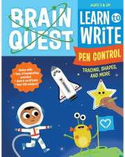 BRAIN QUEST LEARN TO WRITE: PEN CONTROL, TRACING, SHAPES, AND MORE