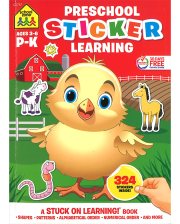 STUCK ON LEARNING BOOK: PRESCHOOL STICKERS (02757)