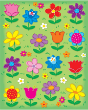 FLOWERS SHAPE STICKERS (CD-168038)