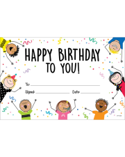STICK KIDS HAPPY BIRTHDAY AW (CTP 10861)