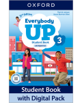 EVERYBODY UP 3E 3 SB W/DIGITAL PACK