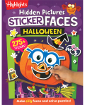 HIDDEN PICTURES STICKER FACES: HALLOWEEN