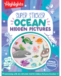SUPER STICKER OCEAN HIDDEN PICTURES