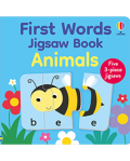 FIRST WORDS JIGSAW BOOK: ANIMALS