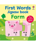 FIRST WORDS JIGSAW BOOK: FARM