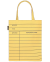 LIBRARY CARD LT YELLOW(A-TOTE-1063)