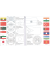 FLAGS OF THE WORLD TO COLOUR