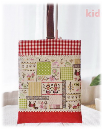 【きらきらメルヘン】上履き入れ シューズバッグ 上靴袋（サイズ変更料込み）