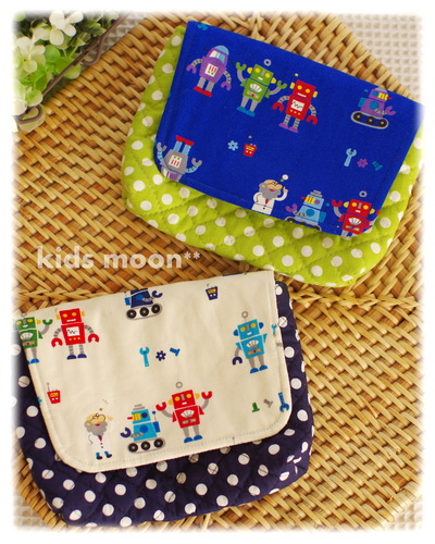 オーダーメイドのおしゃれかわいいお弁当ケース（封筒型）幼稚園グッズ