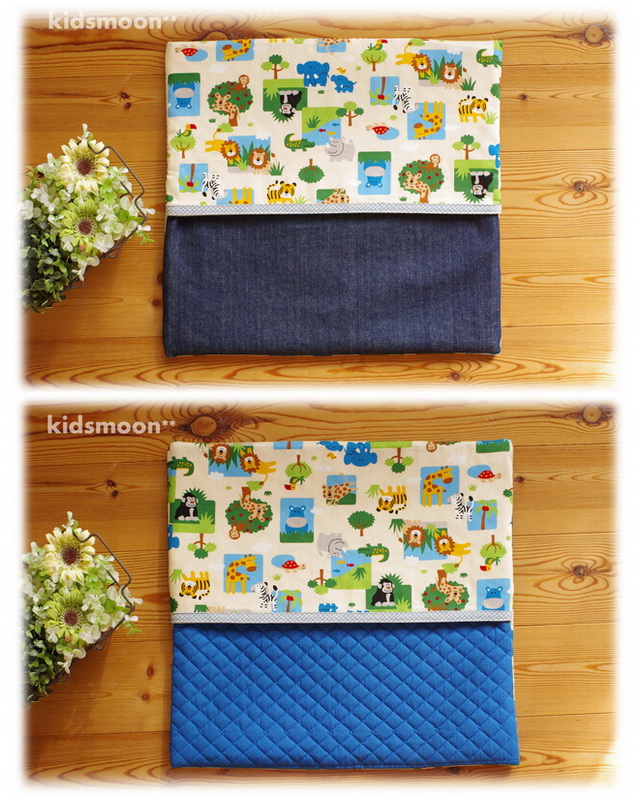 【アニマルパーク】防災頭巾カバー