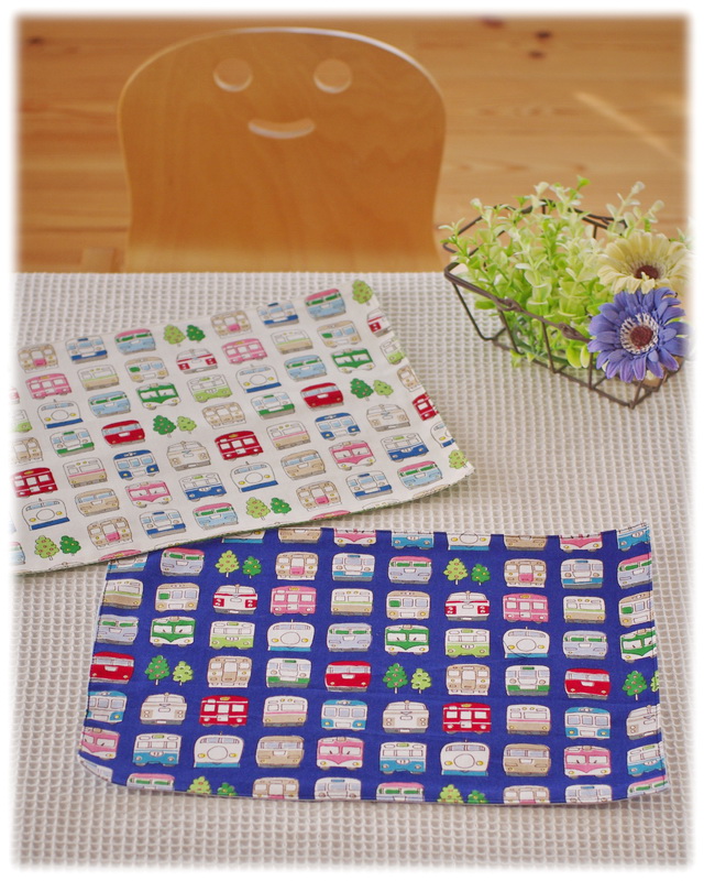 ランチョンマット入園グッズ電車柄