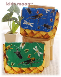 【昆虫図鑑】封筒型お弁当ケース（サイズ変更料込み）