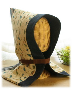 【恐竜の大行進】防災頭巾・防炎綿入り