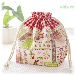 【きらきらメルヘン】お弁当巾着袋（サイズ変更料込み）