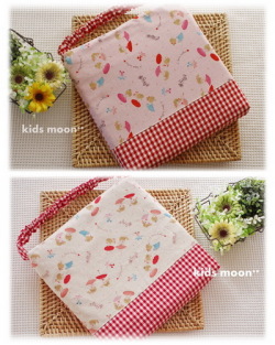 【リトルバレリーナ】座布団カバー 防災頭巾入れ（サイズ変更料込み）