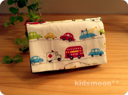 【ブーブーがいっぱい】ミニポケットティッシュケース