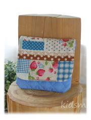 【スイートストロベリー】集金袋 献金入れ 小物入れ お便り入れ ロザリオ袋（サイズ変更料込み）