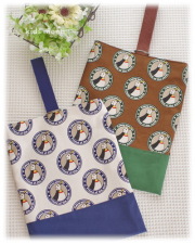 【ペンギンさん】上履き入れ シューズバッグ 上靴袋（サイズ変更料込み）