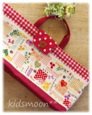 【ドイリーハート】鍵盤ハーモニカバッグ ピアニカ入れ（サイズ変更料込み）