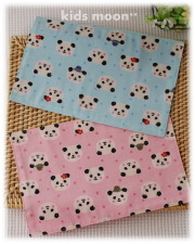 【パンダさんのファミリー】ランチョンマット 給食ナプキン（サイズ変更料込み）