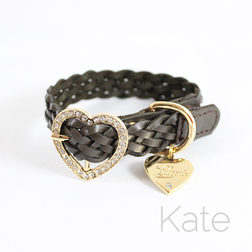 kate 首輪 ブラウン