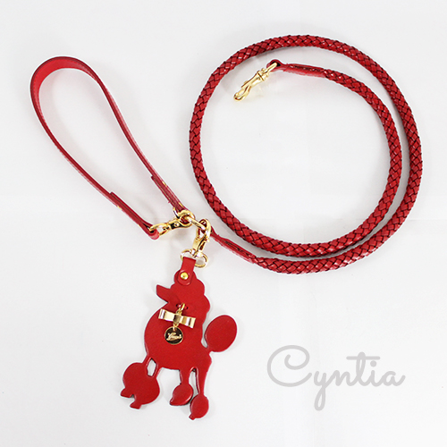 犬 リード Cyntia 2nd  レッド