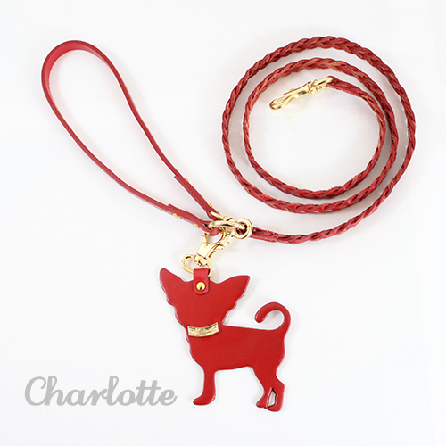 犬 リード Charlotte 1st　レッド
