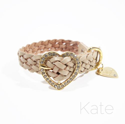 犬 首輪 かわいい ハート