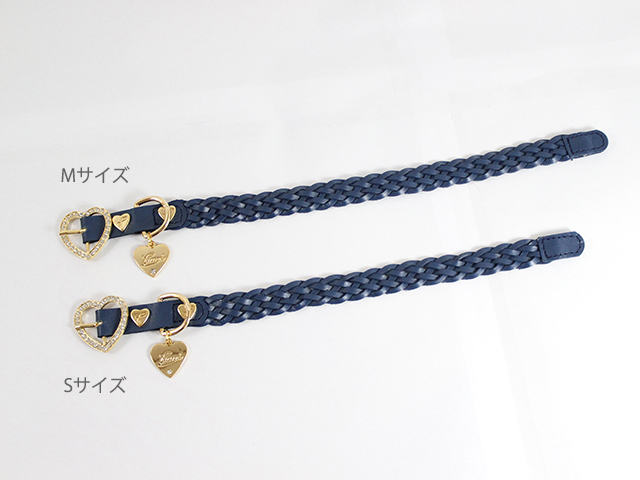 犬 首輪 リード kate　ネイビー