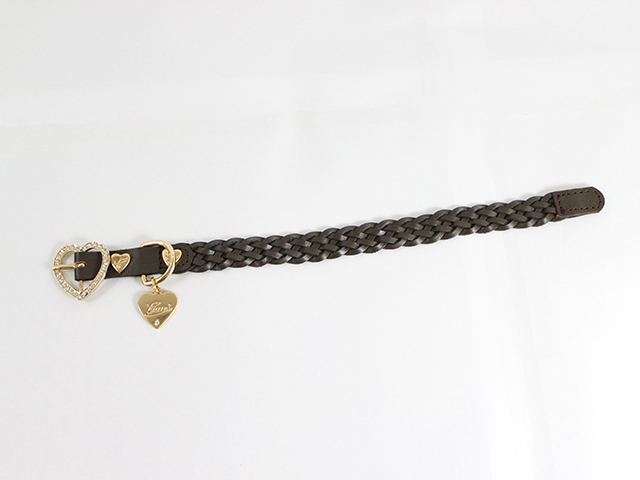 犬 首輪 リード kate　ブラウン