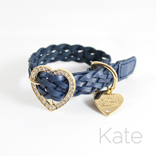 kate 首輪 ネイビー