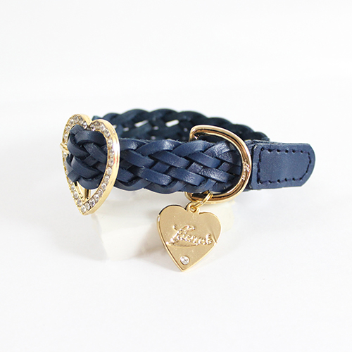 犬 首輪 リード kate　ネイビー