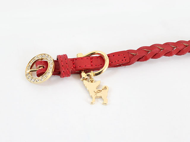 犬 首輪 リード Charlotte 1st レッド