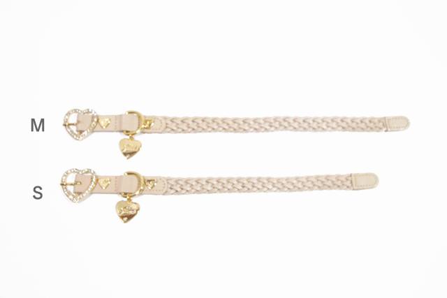 犬 首輪 かわいい ハート