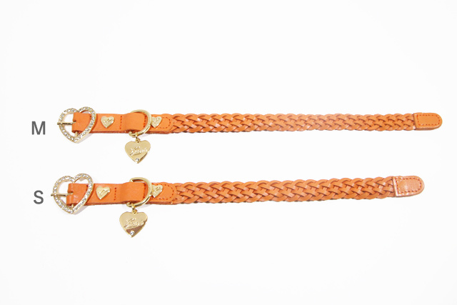 犬 首輪 かわいい ハート