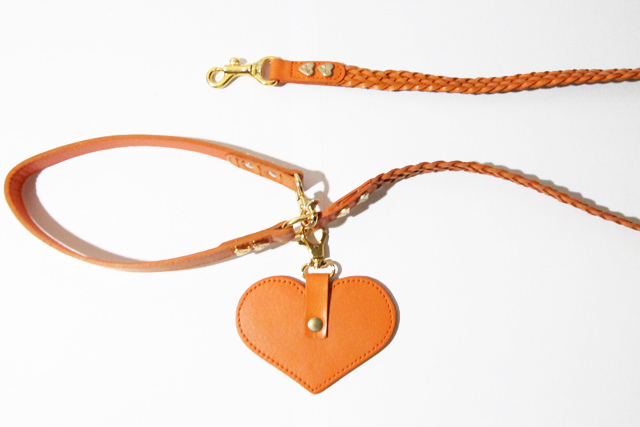 犬 首輪 かわいい ハート