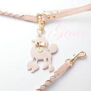 【Grace】リード ベージュ 首輪ML,L,XL用