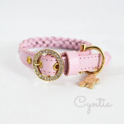 犬 首輪 リード Cyntia 2nd ピンク