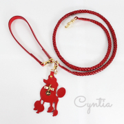犬 リード Cyntia 2nd  レッド
